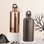 17oz Triangular Aluminum Water Bottle with Carabiner Outdoor