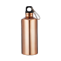 17oz Triangular Aluminum Water Bottle with Carabiner Outdoor