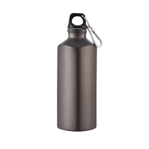 17oz Triangular Aluminum Water Bottle with Carabiner Outdoor