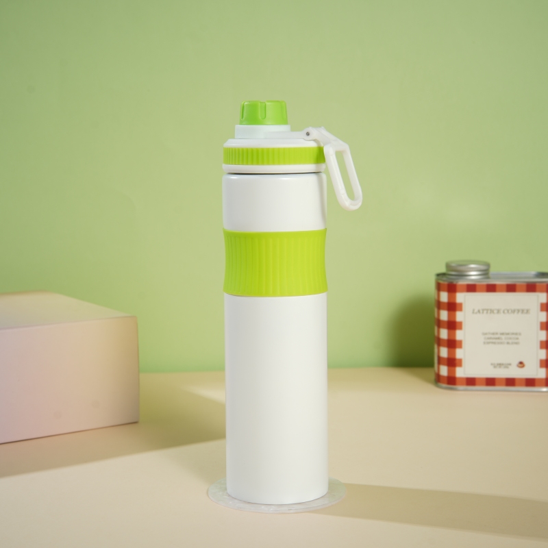 27oz Stainless Steel Sports Water Bottle with Flip Top Grip