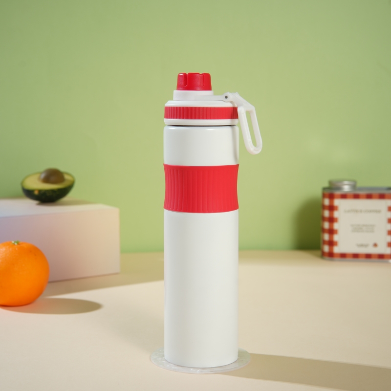 27oz Stainless Steel Sports Water Bottle with Flip Top Grip
