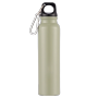 7oz Aluminum Water Bottle with Carabiner, Leakproof, BPA-Free
