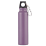 7oz Aluminum Water Bottle with Carabiner, Leakproof, BPA-Free