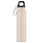 7oz Aluminum Water Bottle with Carabiner, Leakproof, BPA-Free