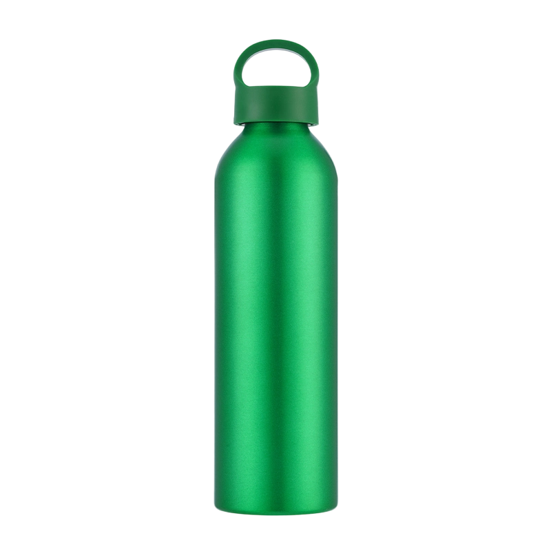 Lightweight 20oz Aluminum Sports Water Bottle with Ring Lid