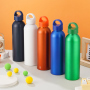 Lightweight 20oz Aluminum Sports Water Bottle with Ring Lid