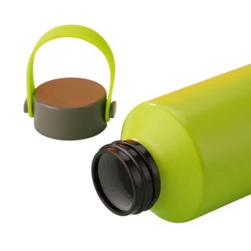 19oz Outdoor Earbud-cap Handle Lightweight Aluminum Sports Bottle