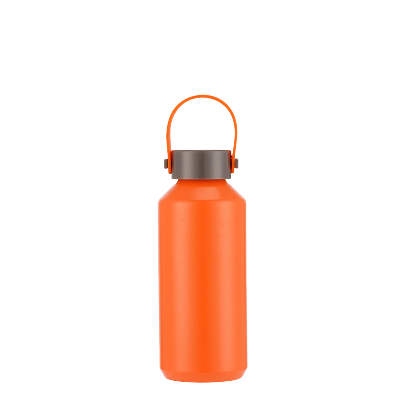19oz Outdoor Earbud-cap Handle Lightweight Aluminum Sports Bottle
