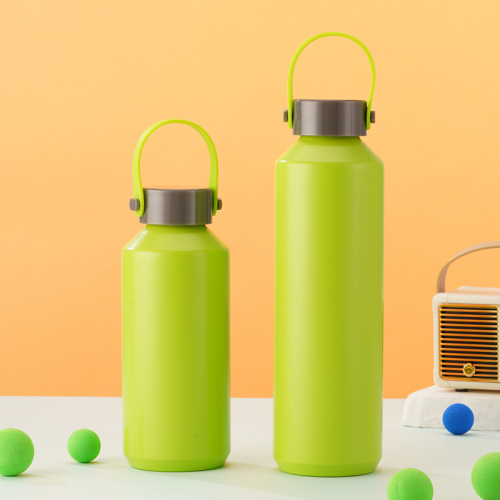 19oz Outdoor Earbud-cap Handle Lightweight Aluminum Sports Bottle