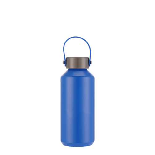 19oz Outdoor Earbud-cap Handle Lightweight Aluminum Sports Bottle