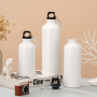 20oz Outdoor Lightweight Aluminum Water Bottle with Carabiner