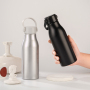 22oz Milk-bottle Loop-handle Lightweight Aluminum Water Bottle