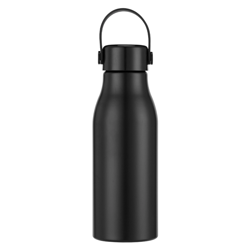 22oz Milk-bottle Loop-handle Lightweight Aluminum Water Bottle