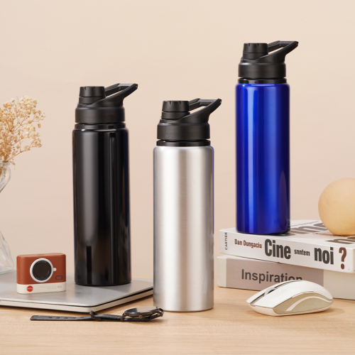 24oz Aluminum Wide Mouth Sports Bottle Leakproof BPA-Free