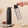 24oz Aluminum Wide Mouth Sports Bottle Leakproof BPA-Free