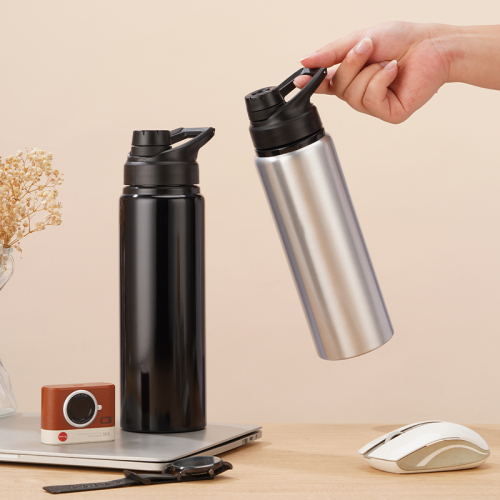 24oz Aluminum Wide Mouth Sports Bottle Leakproof BPA-Free
