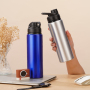 24oz Aluminum Wide Mouth Sports Bottle Leakproof BPA-Free