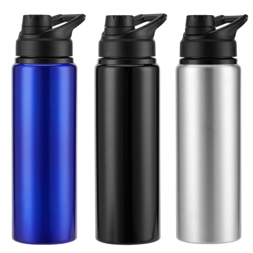 24oz Aluminum Wide Mouth Sports Bottle Leakproof BPA-Free