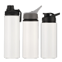 24oz BPA-Free Aluminum Sports Bottle Leak-Proof Flip-Lid