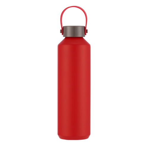 24oz Outdoor Earbud-cap Handle Lightweight Aluminum Sports Bottle