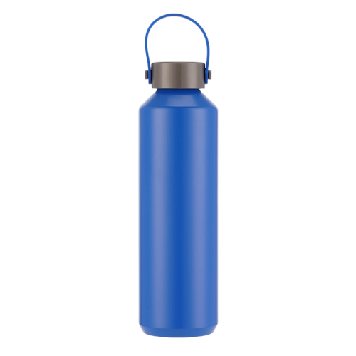 24oz Outdoor Earbud-cap Handle Lightweight Aluminum Sports Bottle