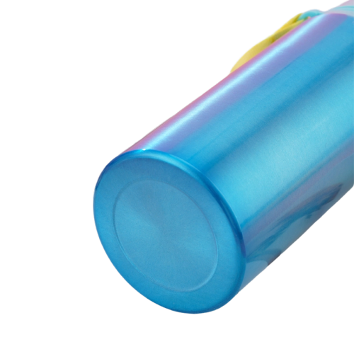 24oz Kids Aluminum Water Bottle with One-Touch Cap and Strap