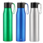 24oz Outdoor Spout-top Silicone-strap Lightweight Aluminum Water Bottle
