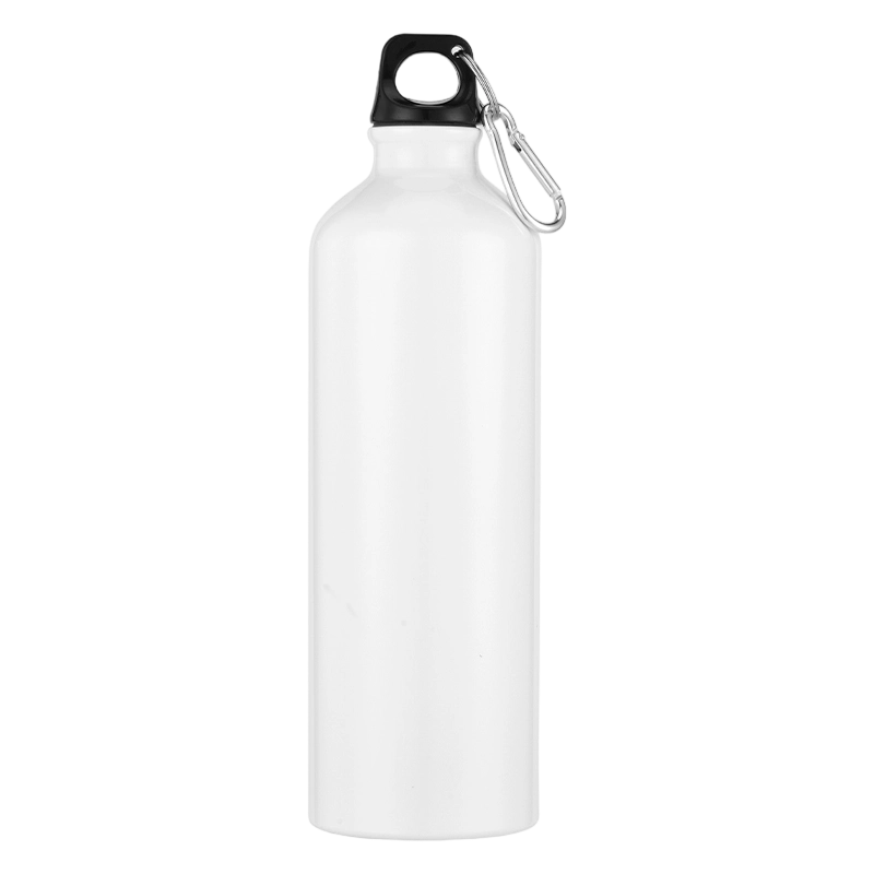 25oz Outdoor Standard-mouth Carabiner Lightweight Aluminum Water Bottle