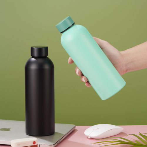 Matte 25oz Aluminum Water Bottle - BPA-Free with Screw Cap