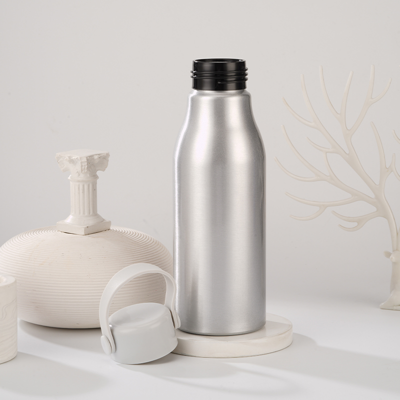 25oz Milk-bottle Loop-handle Lightweight Aluminum Water Bottle