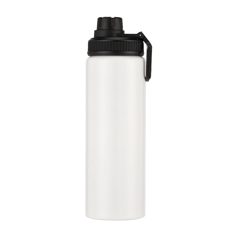 BPA-Free 25oz Aluminum Sports Bottle with Screw-Top Handle
