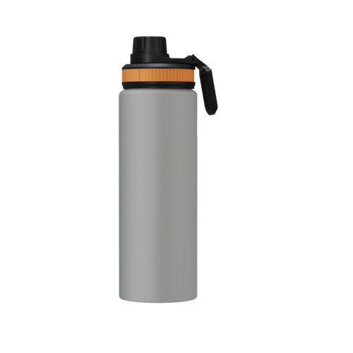 BPA-Free 25oz Aluminum Sports Bottle with Screw-Top Handle