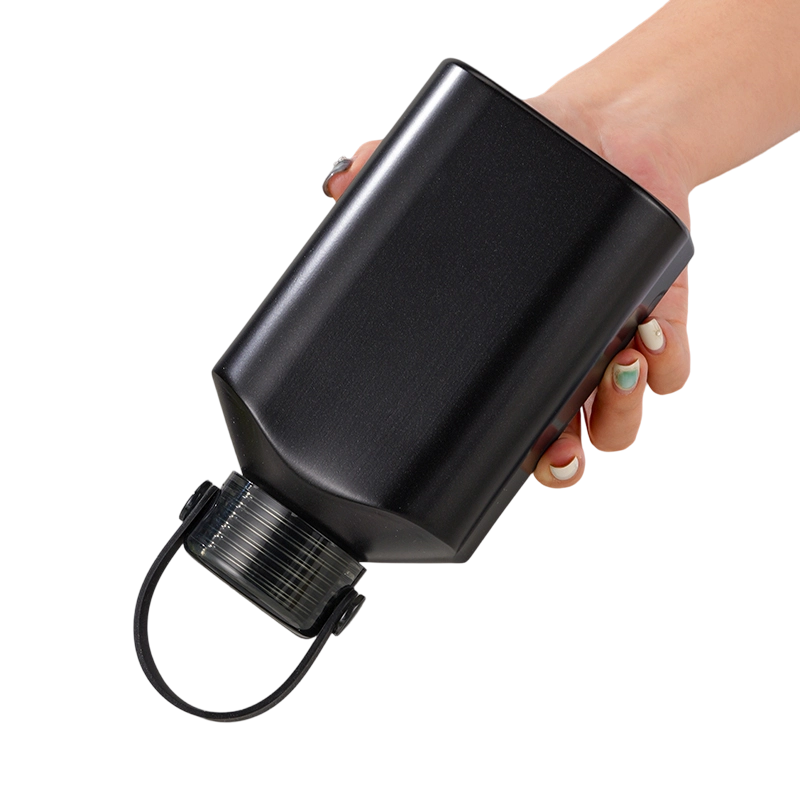 20oz Lightweight Aluminum Canteen BPA Free Leakproof Camping