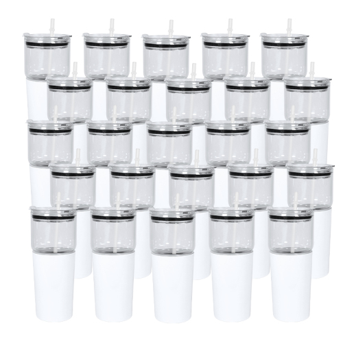 Termos De Sublimacin 25oz Glass Water Bottle 2 in 1 Stainless Steel  15oz Sublimation Blanks Travel Coffee Cup Tumbler