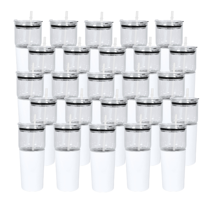Termos De Sublimacin 25oz Glass Water Bottle 2 in 1 Stainless Steel  15oz Sublimation Blanks Travel Coffee Cup Tumbler