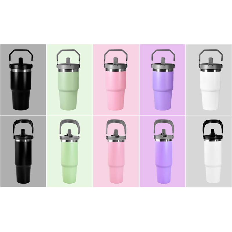 Factory Directly Custom Logo 30oz Double Wall Vacuum Insulated Coffee Tumbler Stainless Steel Travel Mug