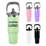 Factory Directly Custom Logo 30oz Double Wall Vacuum Insulated Coffee Tumbler Stainless Steel Travel Mug
