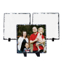USA Warehouse Sublimation Slate Blanks 15*15cm Plaque Diy Picture Photo Rock Stone Slates Crafts Sublimation Photo Slate