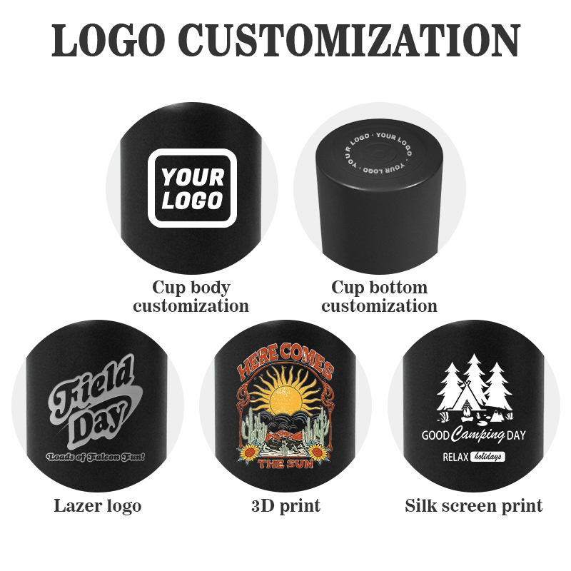 Custom Logo 32oz Stainless Steel Drinking Bottle Insulated Cup Outdoor Sports Mug with Handle Rubber Bottom Straw Rotatable Lid