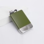 Custom 9oz Hip Flask Stainless Steel SS304 Spray Painted Whisky Flasks Square Portable  Flat Alcohol Outdoor Traveling Hip Flask