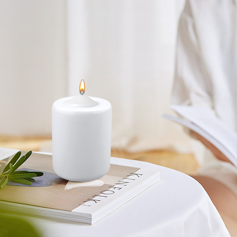 Empty Sublimation Ceramic / Glass Candlestick Candle Jars for Making Candles for Heat Press Printing DIY