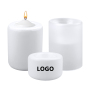 Empty Sublimation Ceramic / Glass Candlestick Candle Jars for Making Candles for Heat Press Printing DIY