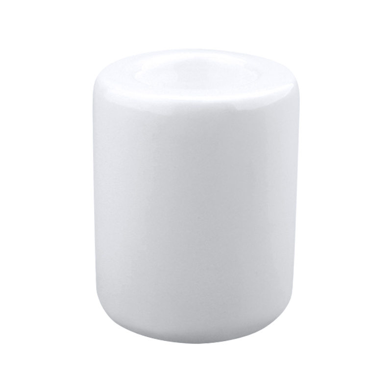 Empty Sublimation Ceramic / Glass Candlestick Candle Jars for Making Candles for Heat Press Printing DIY