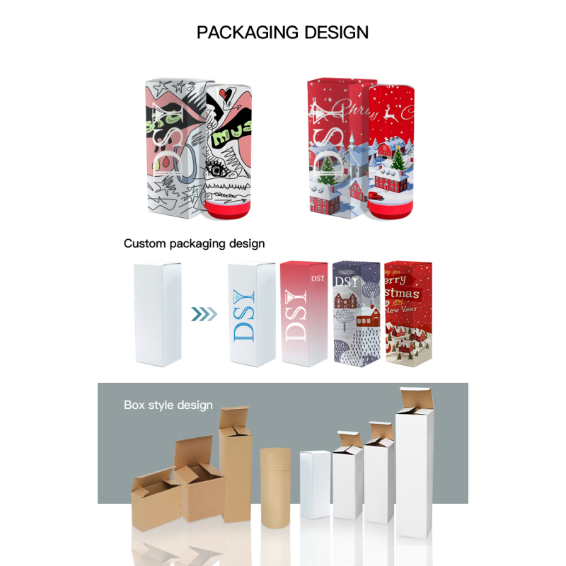 RTS USA Warehouse 25pcs/ctn 16oz Sublimation Smart Tumbler 4 in 1 Wireless Music Speaker Can Cooler for Outdoor Liquor Party