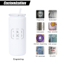 RTS 25pcs/ctn 16oz Sublimation Blank Tumbler Double Walled Metal Cup Stainless Steel SS304 Water Bottle Vacuum Can