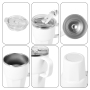 Custom Logo 22oz Classic Stainless Steel Tumbler Insulated Leak-Proof Cups with Plastic Exterior