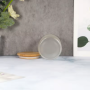 China Warehouse Ready to Ship Sublimation Blank 10oz Glow in the Dark Candle Holders clear Frosted Sublimation Glass Candle Jars