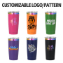 Wholesale 20 oz Stainless Steel Insulated Travel Tumbler Cups Custom Logo Holographic Plated 20oz Tumblers  for Home Use