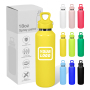 New Custom One-Touch Open 18oz Thermoses 304 Stainless Steel Vacuum Insulated Sports Bottle 24hr Thermal Retention Hand Grip
