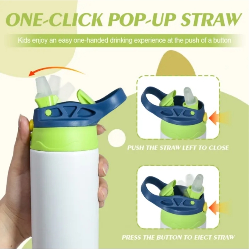 Replacement Lids for 12oz Top Flip Kids Water Bottle 30pcs/case
